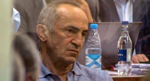 Robert Kocharyan in the courtroom. Photo by Tigran Petrosyan for the Caucasian Knot