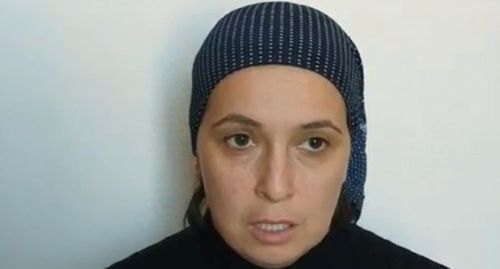 Kaira Khinchagova, Timur Khinchagov's sister. Screenshot of the video on "Rajdian" YouTube channel https://www.youtube.com/watch?v=ZI7ri9DP0pI