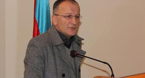 Mustafa Gadjibeili. Photo by the press service of the "Musavat" party https://www.meydan.tv