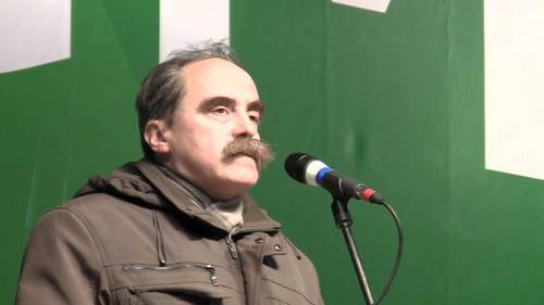 Yan Rachinsky, the chairman of the board of the "International Memorial". Screenshot from video posted at 'Yabloko TV' YouTube Channel: https://www.youtube.com/watch?v=J0GzRMvHZnk