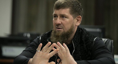 Ramzan Kadyrov. Photo from his personal page on VKontakte vk.com/ramzan