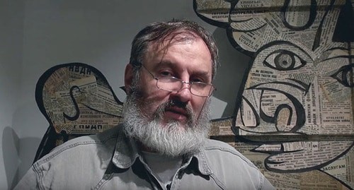 Alexander Cherkasov. Screenshot of the video posted on the YouTube channel of the Human Rights Centre (HRC) "Memorial" https://www.youtube.com/watch?v=jCJ41PqEAHc