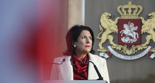 Georgian President Salome Zurabishvili. Photo: REUTERS/Stringer