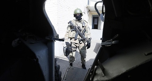 A law enforcer. Photo: Gennady Anosov / Yugopolis