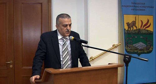 Fakhraddin Abbasov. Screenshot from video posted by Qezene Qazana at: https://www.youtube.com/watch?v=8n02R9uikaU