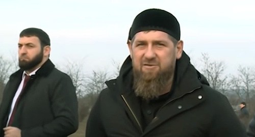 Ramzan Kadyrov. Screenshot: video posted by ChGTRK 'Grozny' at: https://www.youtube.com/watch?v=Wuo-YxS6U6A