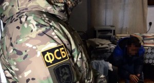 The Russia's FSB (Federal Security Bureau) officer. Photo by the press service of the Russian National Antiterrorist Committee (NAC)