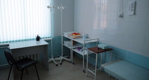 Hospital cubicle. Photo: press service of the Ministry of Health of Russia, https://www.rosminzdrav.ru/