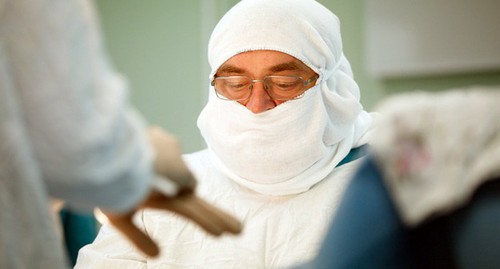 A doctor. Photo: press service of the Ministry of Health of Russia, https://www.rosminzdrav.ru/