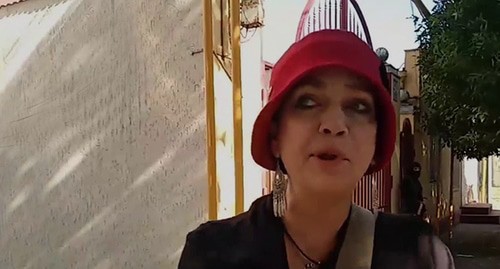 Svetlana Anokhina. Screenshot of the video https://www.youtube.com/watch?v=cgfKIpk4Iuo
