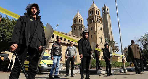 Policemen. Photo: REUTERS/Mohamed Abd El Ghany