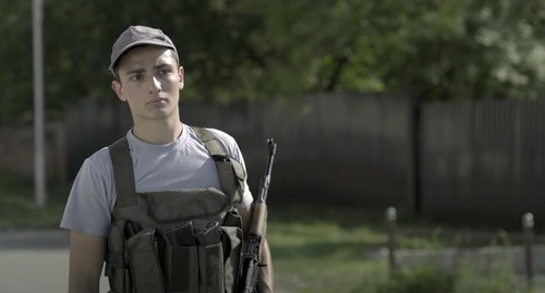 A shot of the film "Death/Survival Is Impossible". Screenshot of the video from the YouTube channel of the Irmon film production company https://www.youtube.com/watch?time_continue=854&amp;v=edJNZITdl8w&amp;feature=emb_logo"