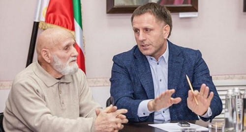Isa Edilsultanov (on the right). Screenshot of the post on Instagram https://www.instagram.com/ivanovo95/