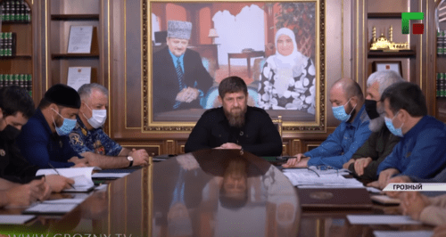 Ramzan Kadyrov announces the launch of a national agency for communications with the immigrants from Chechnya living abroad. August 27, 2020. Screenshot of the video https://youtu.be/VSpnaimT81k