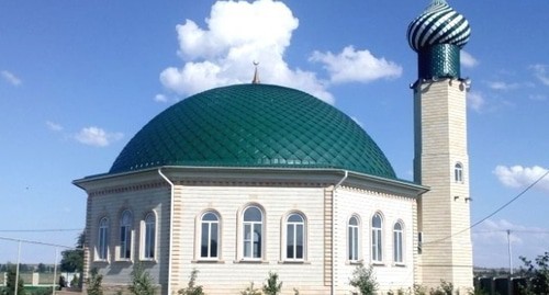 Mosque in the village of Mirny. Photo: press service of the Spiritual Administration of Muslims  of the Stavropol Territory