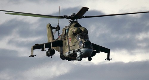 Mi-24 helicopter. Photo: Igor Dvurekov https://ru.wikipedia.org/