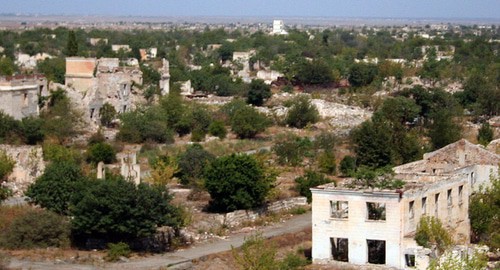 The Agdam District, Nagorno-Karabakh. Photo: Joaoleitao https://ru.wikipedia.org/wiki/Агдам#/media/Файл:Agdam-nagorno-karabakh-3.jpg