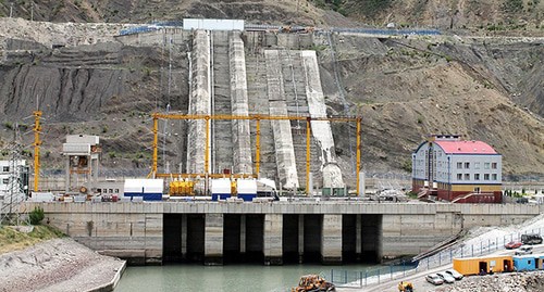 Irganai Hydroelectric Power Plant. Photo: https://ru.wikipedia.org/
