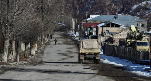 The main street of the Kelbadjar town. Photo by Aziz Karimov for the "Caucasian Knot"
