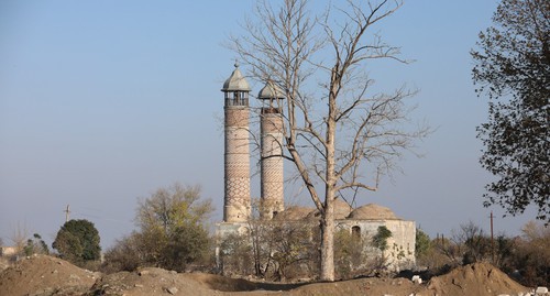 Minaret of Agdam Mosque. Photo by Aziz Karimov for the Caucasian Knot
