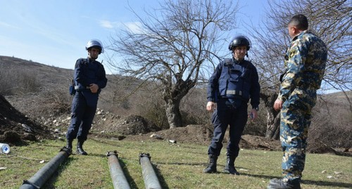 Search for perished militaries in Nagorno-Karabakh. Photo by the press service of the Nagorno-Karabakh's State Emergency Service https://www.facebook.com/RescueServiceOfTheNKR/photos/a.1527615660606237/4088398617861249/
