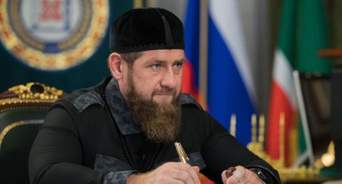 Ramzan Kadyrov. Photo by the press service of the Chechen leader