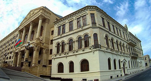 General Prosecutor's Office of Azerbaijan. Photo from the official website of the General Prosecutor's Office of Azerbaijan https:/cutor.gov.az/