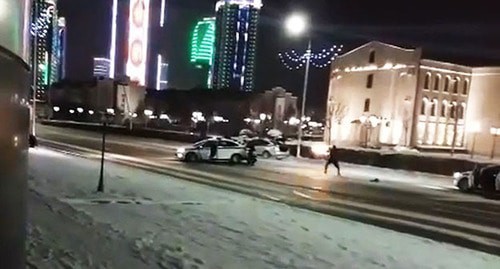 Terror attack on policemen, December 17, 2016. Screenshot: DAMATOHTV https://www.youtube.com/watch?v=V2cD0fAtwes