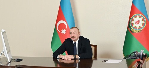 Ilham Aliev. Photo by the press service of the President of Azerbaijan