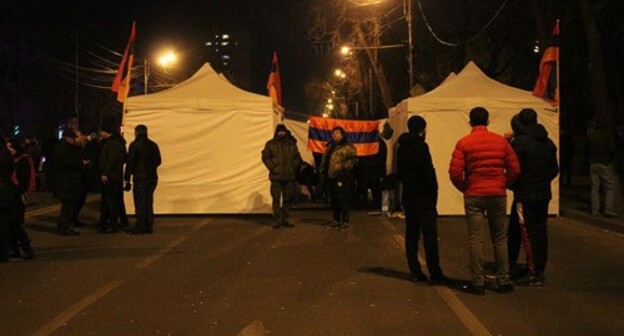 At the site of the rally in Yerevan. Photo by Tigran Petrosyan for the "Caucasian Knot"