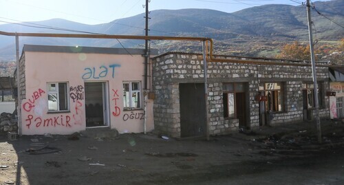 A house in Gadrut. December 25, 2020. Photo by Aziz Karimov for the "Caucasian Knot"