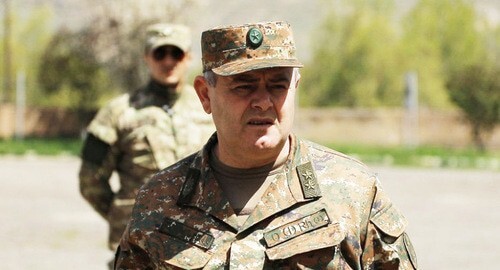 Artak Davtyan. Photo: official site of the MoD of RA