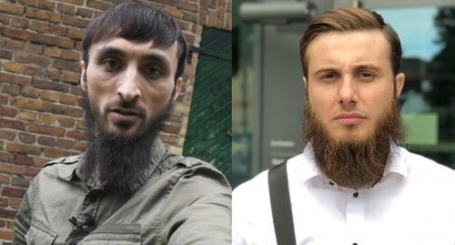 Tumso Abdurakhmanov (on the left) and Mokhmad Abdurakhmanov. Collage by the "Caucasian Knot". Screenshot of the video https://www.bbc.com/russian/news-51653314; screenshot https://www.dw.com/