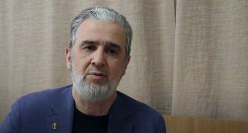 Advocate Magomed Bekov. Screenshot of the video by "Lev Ponomaryov" https://www.youtube.com/watch?v=-417X54brd8