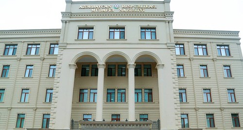 The building of the Azerbaijani Ministry of Defence. Photo by the press service of Azerbaijan