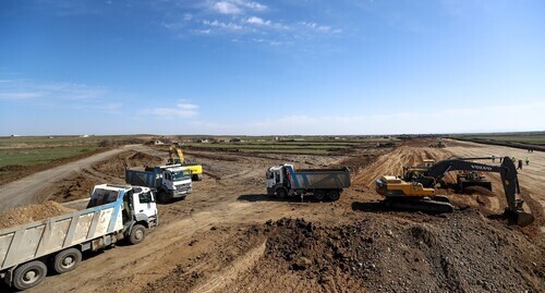 Construction works in Nagorno-Karabakh. Photo by Aziz Karimov for the Caucasian Knot