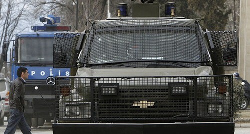 Police vehicle. Photo: REUTERS/David Mdzinarishvili
