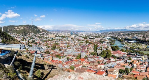 View of Tbilisi. Photo: Diego Delso, http://commons.wikimedia.org/wiki/Category:Tbilisi#/media/File:Vista_de_Tiflis,_Georgia,_2016-09-29,_DD_67-71_PAN.jpg