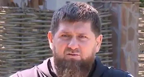Ramzan Kadyrov says extortions in schools are inadmissible. Screenshot: http://www.instagram.com/p/CTZxlrLDYvf/