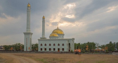 A mosque in the Djamlail Alikhanov (formerly Gikalo) village. Photo: https://www.grozny-inform.ru/news/society/131073/