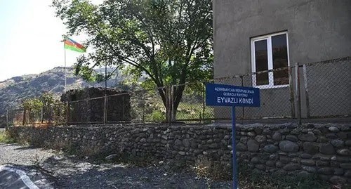 Azerbaijan's border post on the Goris-Kapan highway. Photo: ombudsman.am