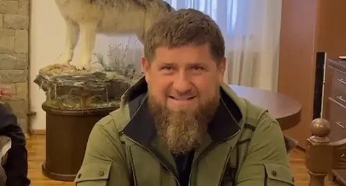 Ramzan Kadyrov. Screenshot of a post made by LORD Channel, http://www.instagram.com/p/CTh6Ak4nfNd/