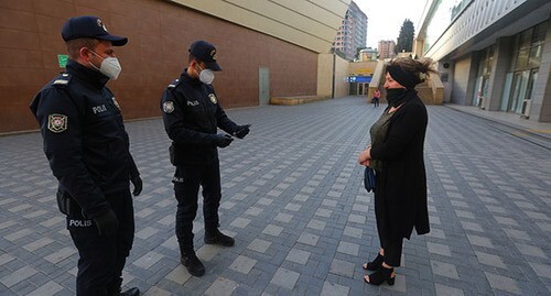 A police check. Photo: REUTERS/Aziz Karimov