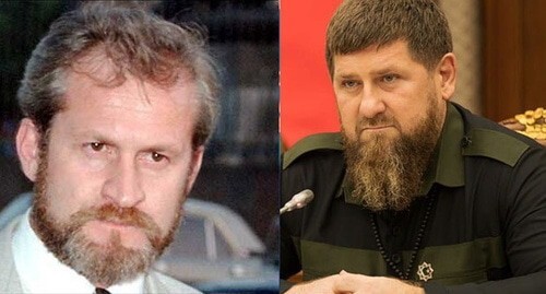 Akhmed Zakaev and Ramzan Kadyrov, collage by the "Caucasian Knot"