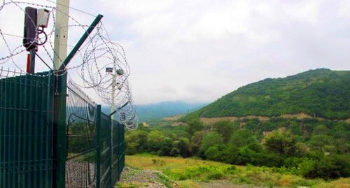 The border between Georgia and South Ossetia. Photo by Andrei Volodin https://www.rosbalt.ru/world/2021/10/07/1924907.html?utm_source=yxnews&amp;utm_medium=desktop&amp;nw=1633626434000