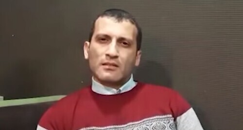 Elchin Mamed. Screenshot of the video at the "Kanal13" YouTube channel https://www.youtube.com/watch?v=PmH31Q8uTdQ