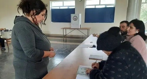 Polling station in the village of Nor Kazanchi. Photo by Alvard Grigoryan for the Caucasian Knot