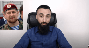 Screenshot of the video "Chechen special fighters failed tests for obtaining MAROON BERETS", https://youtu.be/K_aURllX-24