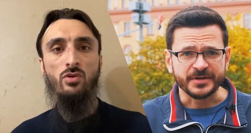 Tumso Abdurakhmanov (left) and Ilya Yashin. Collage made by the Caucasian Knot. Screenshots: https://www.youtube.com/watch?v=0Fs7L1Cnbjs&amp;feature=youtu.be  https://www.youtube.com/channel/UCoHH5raTevyI35tfb1YF6qA