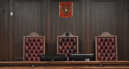 Courtroom at the Southern District Military Court. Photo by Konstantin Volgin for the Caucasian Knot